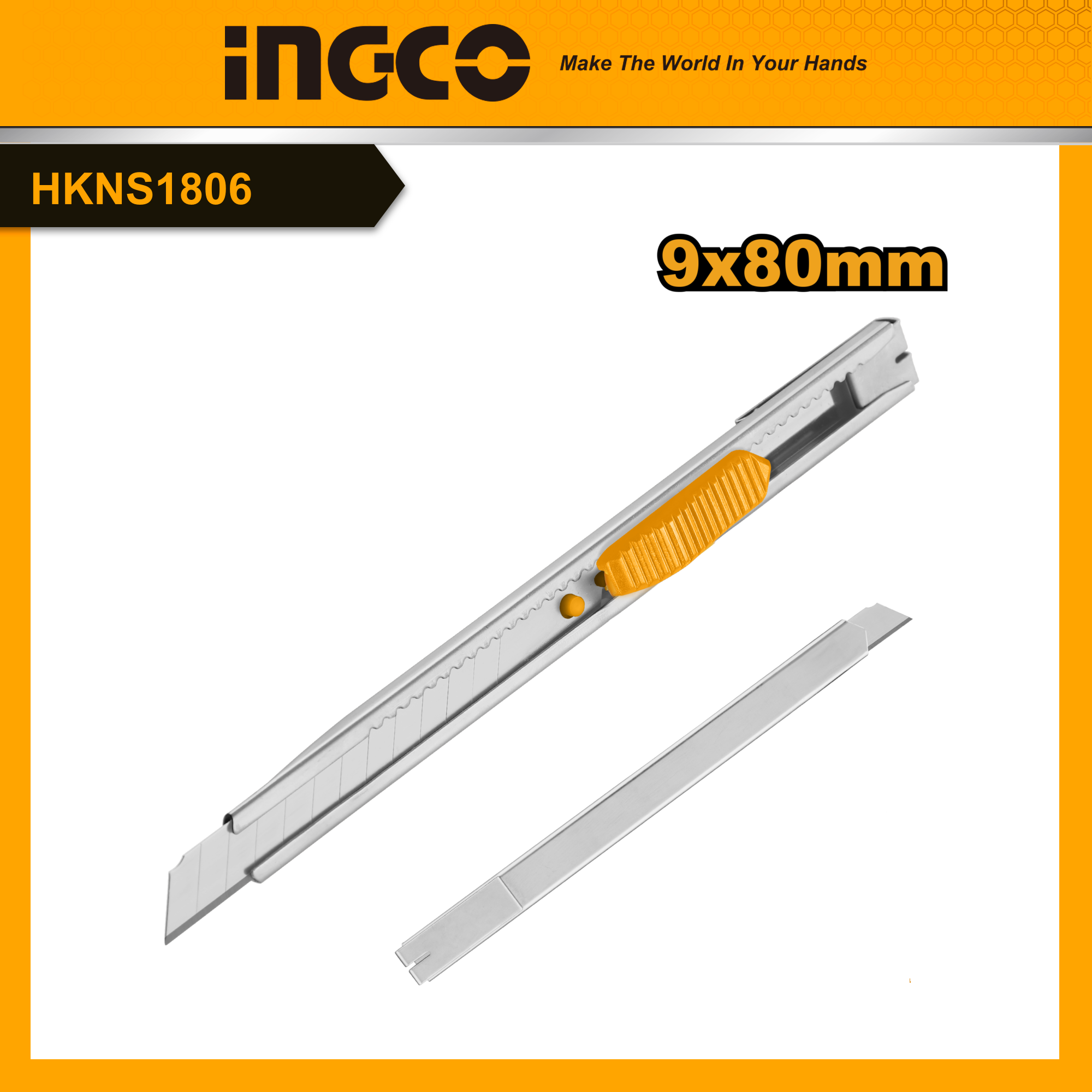 Dao rọc giấy mini ingco hkns1806
