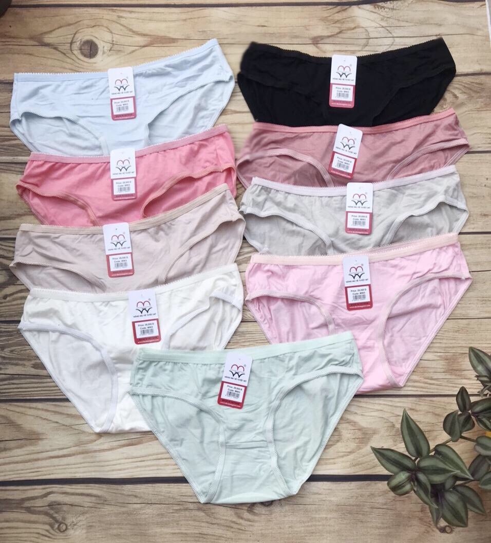 [HCM]SET 5 chiếc quần lót nữ mềm mịn thoáng mát