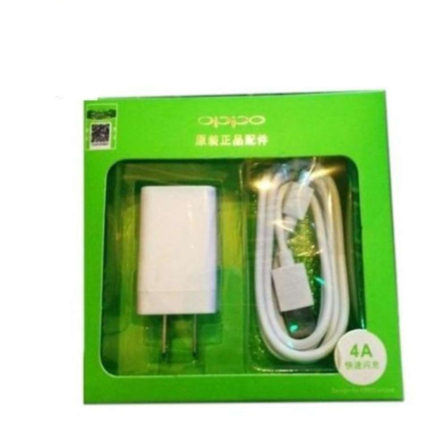 Bộ củ ,cáp sạc Oppo 4A có 2 cổng USB (hàng chuẩn)