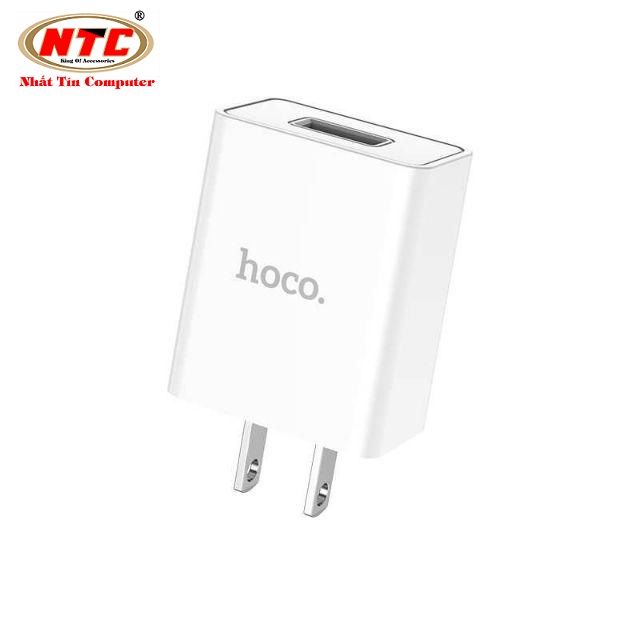 Combo Cốc sạc và Cáp sạc cổng Type-C Hoco S2 Plus output max 3.4A (Trắng) - Nhat Tin Authorised Store