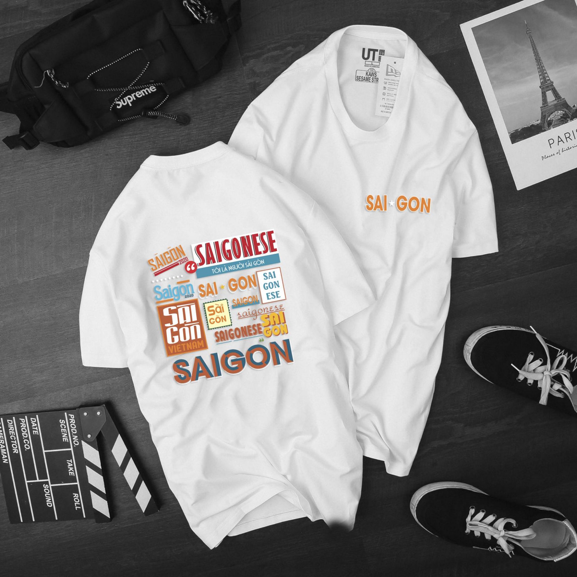 [HCM]Áo thun TAY NGẮN Saigonese (TAY LỠ IB)