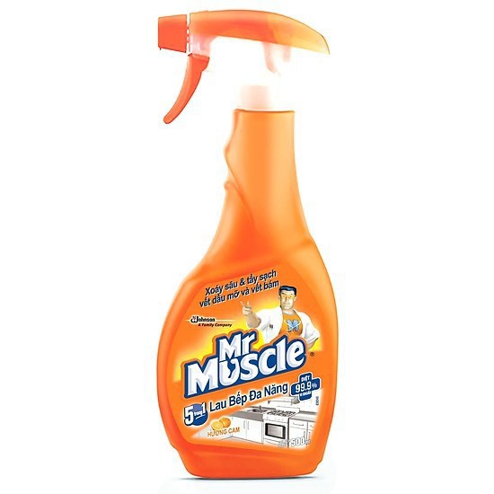 CHAI NƯỚC LAU BẾP ĐA NĂNG MR.MUSCLE 500ML