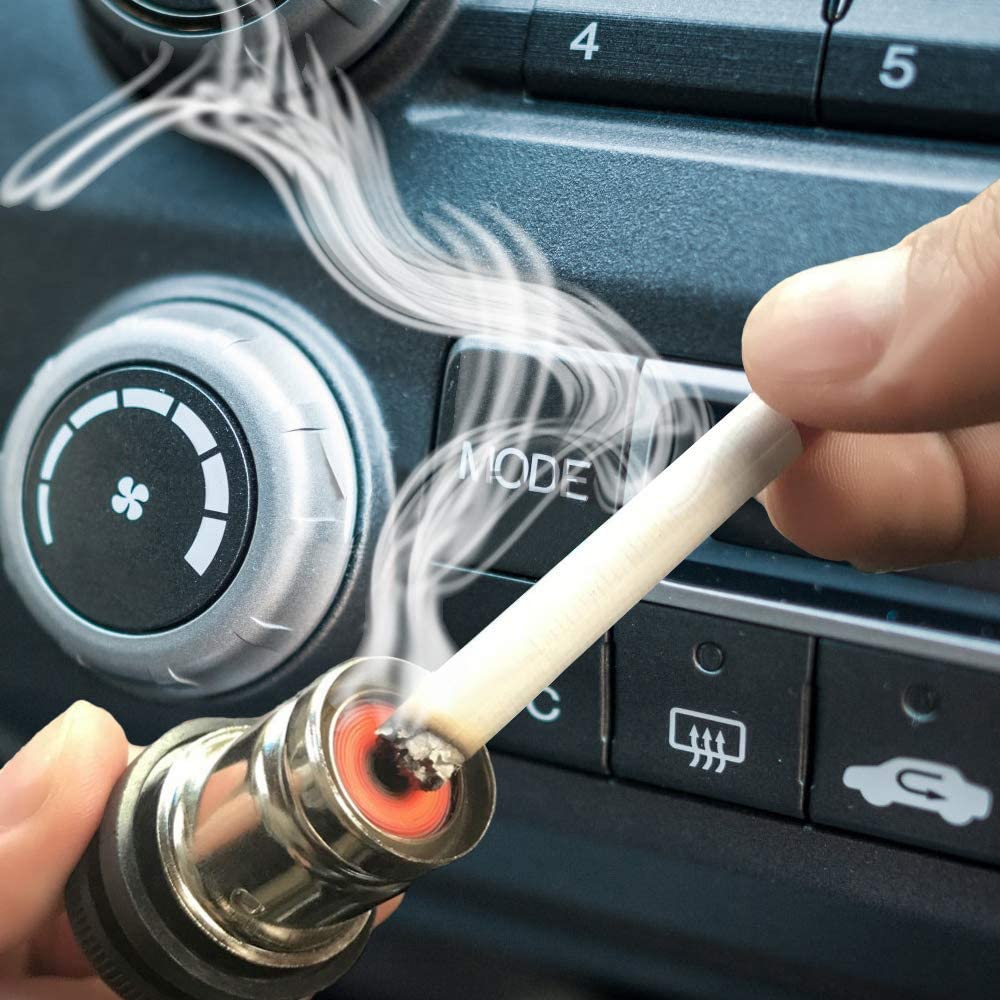 Đầu tâu châm thuoc an toàn, tiện lợi trên ô tô
