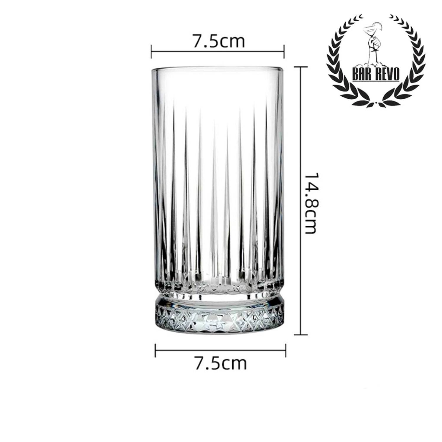 Retro Style Elysia Highbal Glass - Ly Thủy Tinh