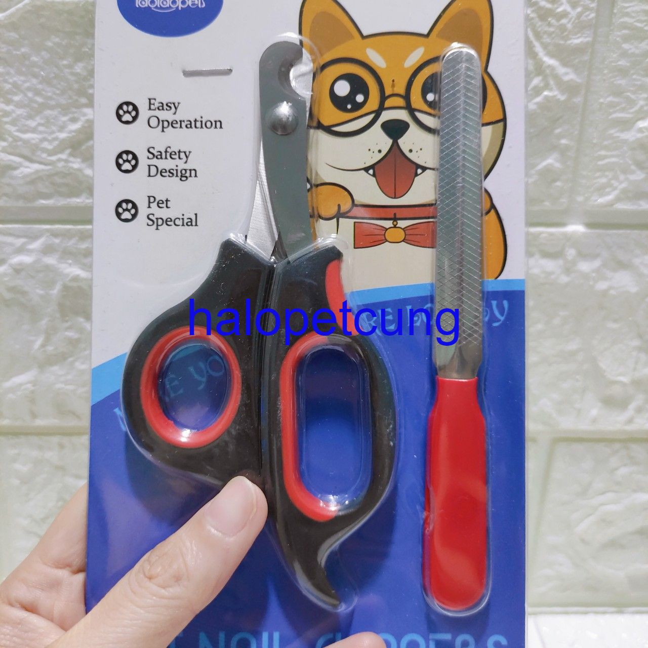 Bộ Kéo Kèm Dũa Cắt Móng Cho Chó Mèo