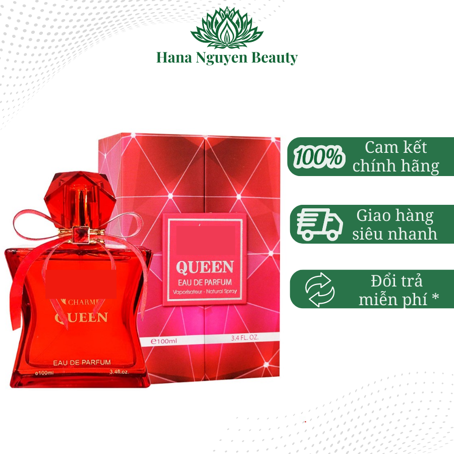 Nước hoa nữ thơm lâu mùi hương quyến rũ Queen Cham 100ml