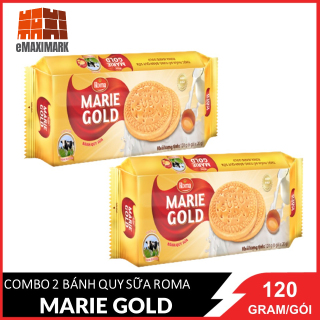 [HCM]Combo 2 Bánh quy sữa Roma Marie Gold 120gX2 thumbnail
