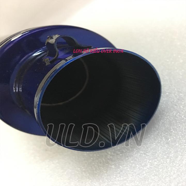 [HCM]Lon pô kiểu over inox gắn nhiều dòng xe