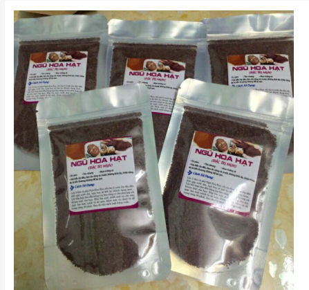 100gr hạt ngũ hoa hạt to siêu sạch( hạt đình lịch) GT135