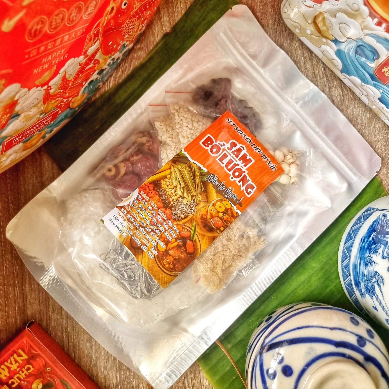 Set Sâm Bổ Lượng 9 Vị ( Nấu 12-15 Chén )