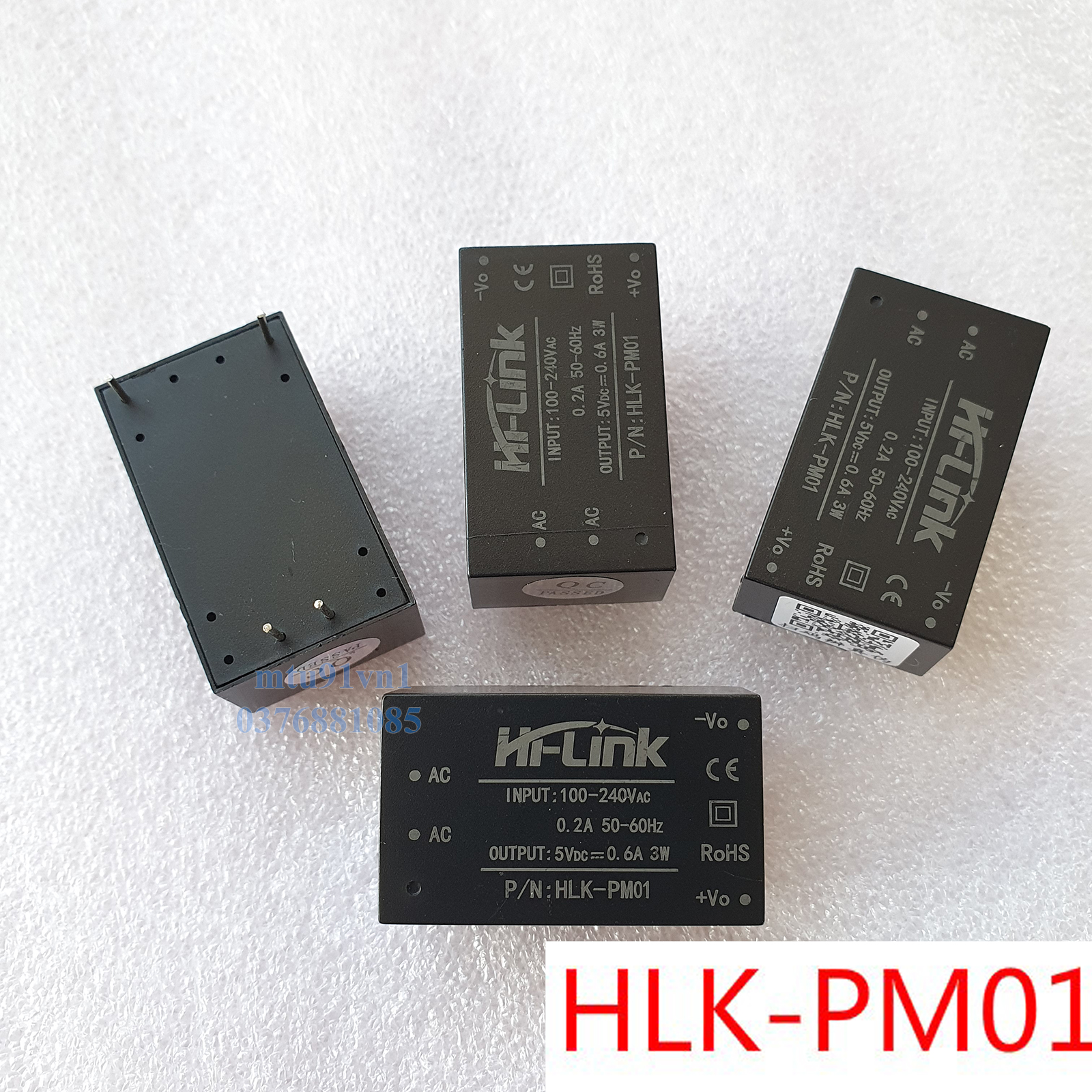 Module Nguồn AC-DC Hi-Link HLK-PM01 5VDC 3W