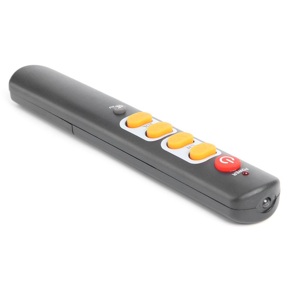 Bản Sao Điều Khiển Từ Xa Học Tập 6 Nút Màu Vàng Lớn Thông Dụng IR Từ Xa, Cho Phụ Kiện TV STB
