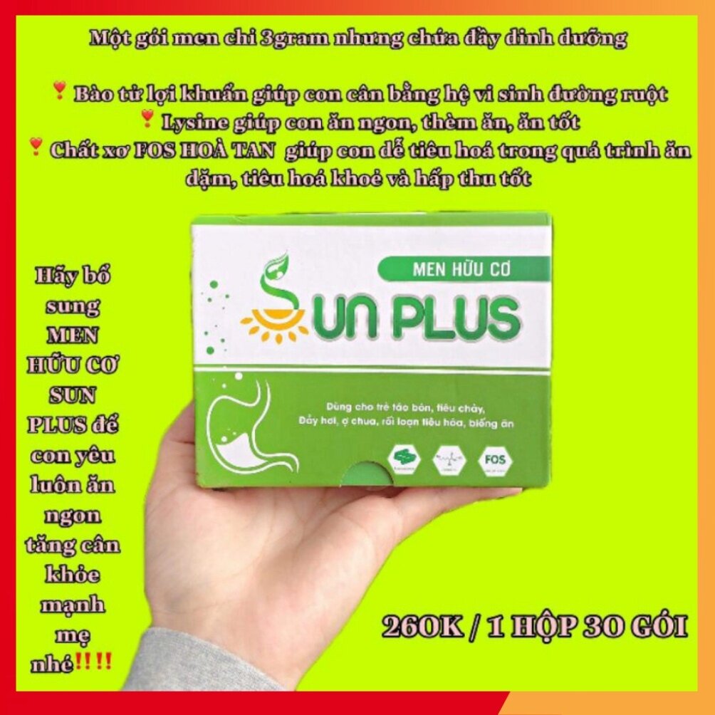 Men Hữu Cơ Sunplus Hàng Chính Hãng