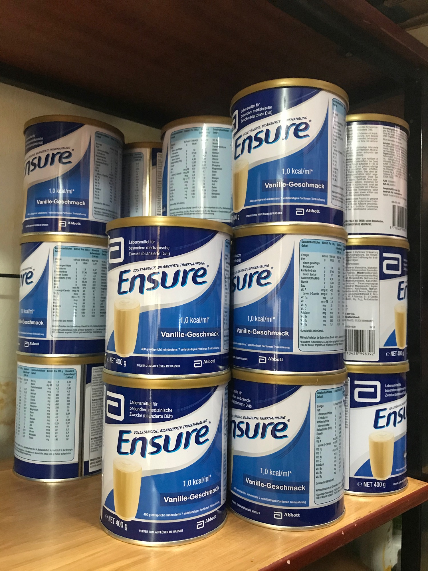 Sữa Bột ENSURE nội địa Đức vị Vanille 400g