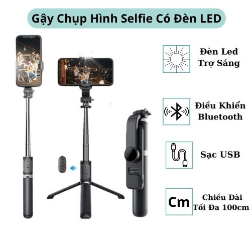 Selfie stick remote control tripod Bluetooth selfie stick livestream selfie stick mobile phone holder selfie stick gimbal-basic phone