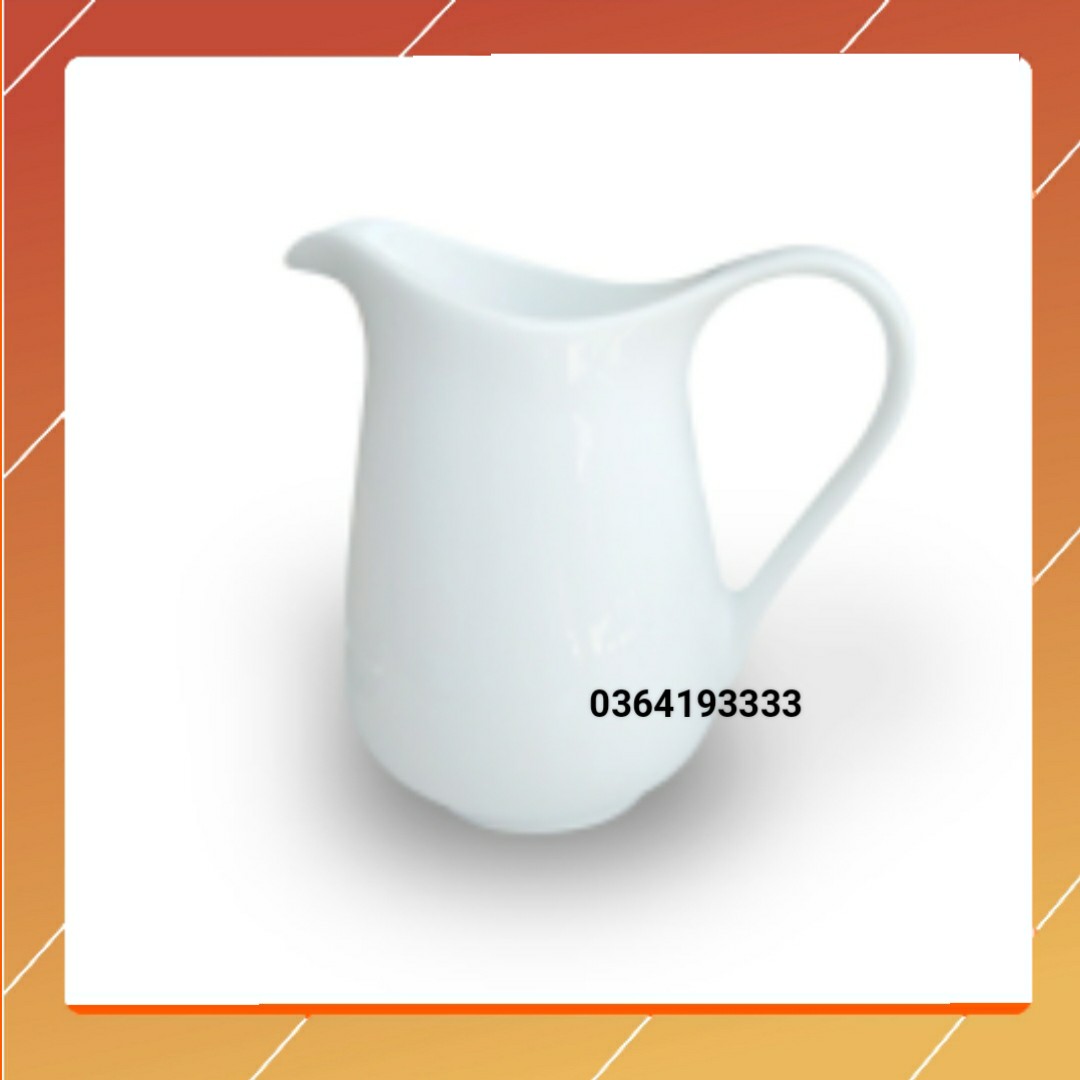 Ly sứ rót sữa đựng đường bé 35ml Milk Jar
