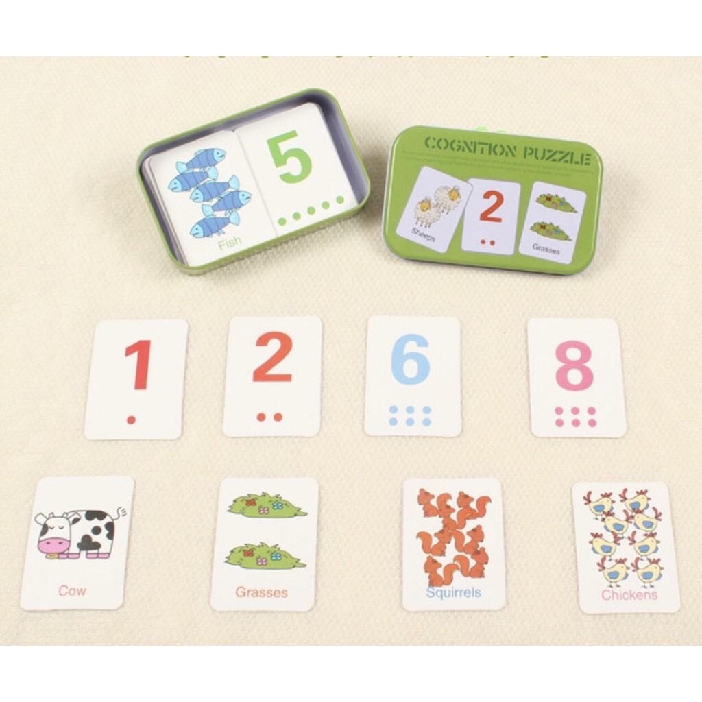 HỘP THẺ FLASH CARD CHO BÉ