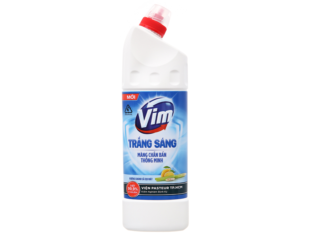 Nước tẩy bồn cầu & nhà tắm VIM diệt khuẩn 870ml