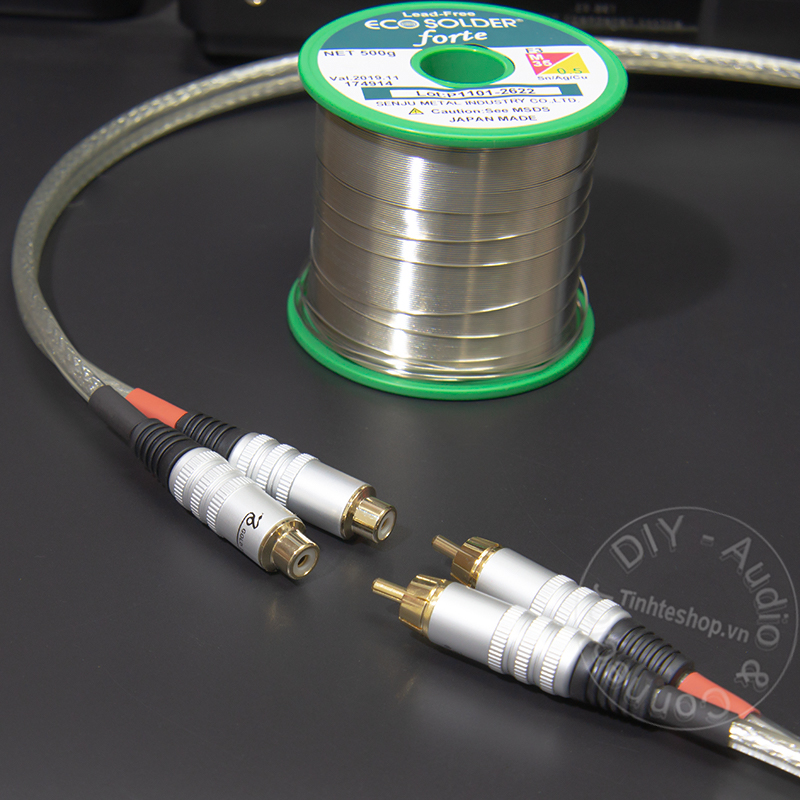 Dây AV 2 đầu 0.2M đến 40M - Cáp RCA cho DVD Loa Âm ly DIY