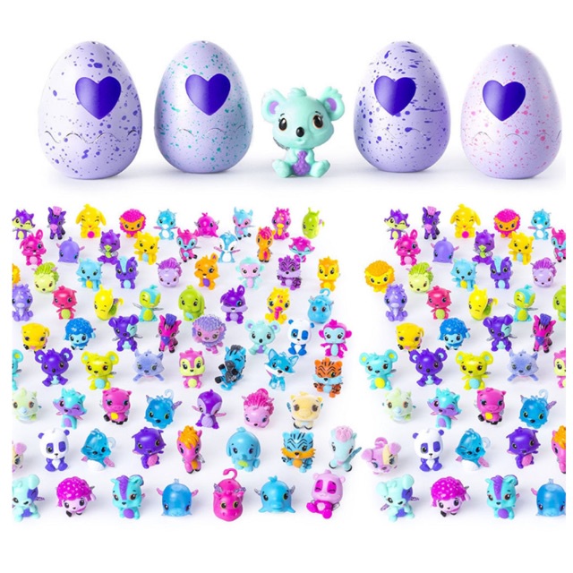Vỉ 4 Trứng Hatchimals Không Trùng Linh Thú