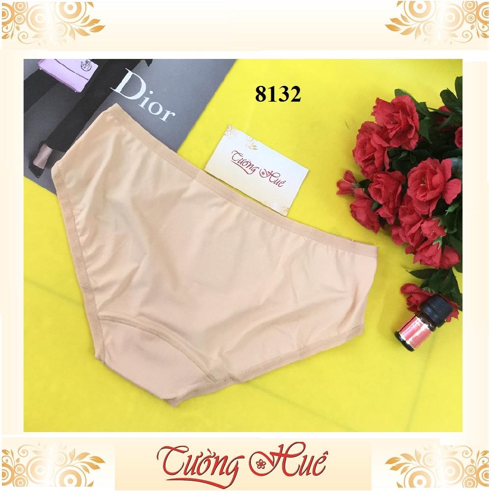 Quần lót nữ annie 8132 trơn phối ren.