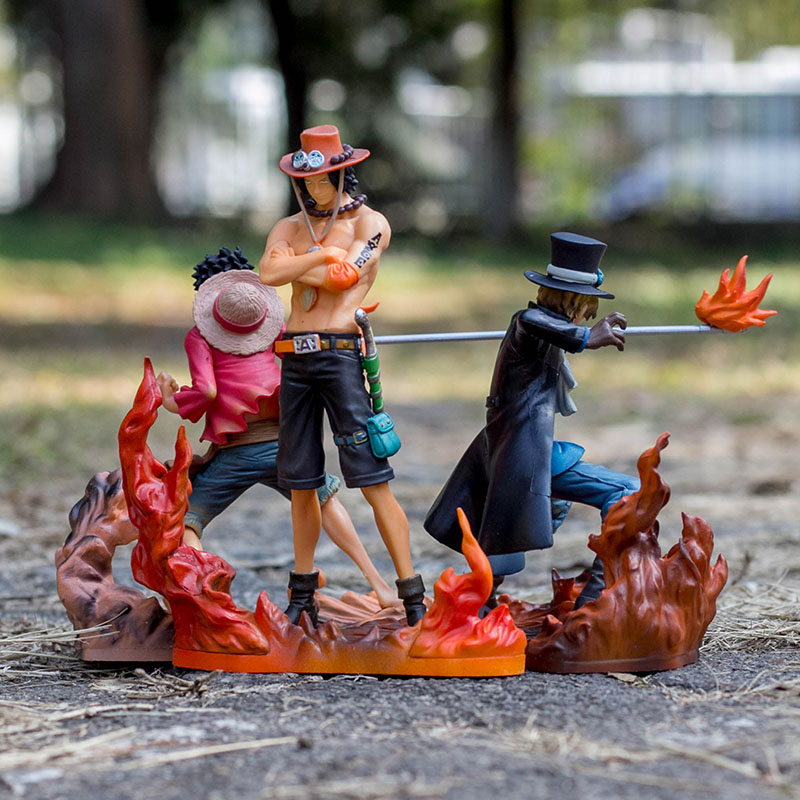 Mô hình One Piece - Mô hình bộ 3 Luffy - Sabo - Ace ACE101