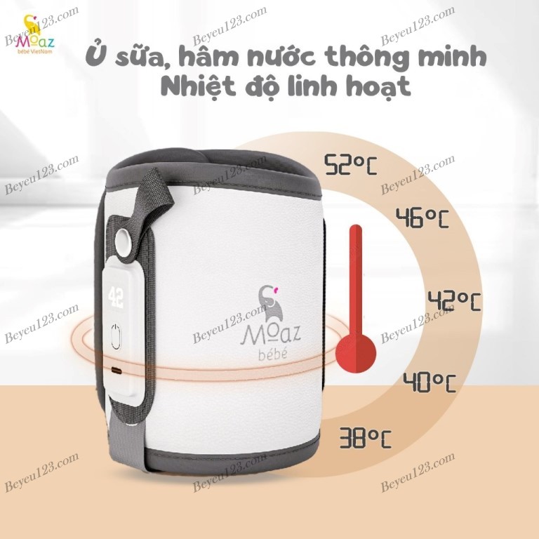 (MB067) Túi ủ hâm bình sữa di động Moaz BéBé MB - 067