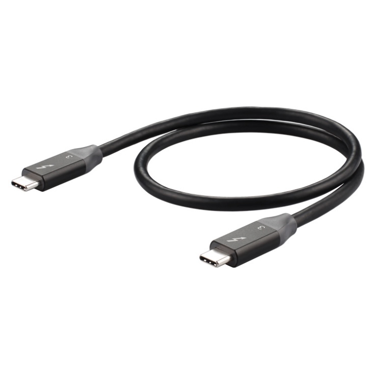 Cáp Thunderbolt 3 USB type-C chuẩn USB4 Power Delivery 100W 20V5A tốc độ 40 Gbps - BH 12th