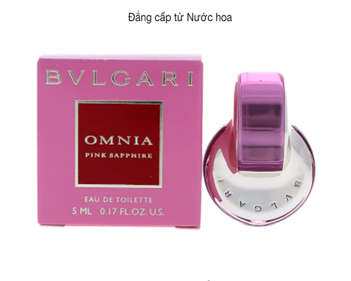 [HCM]Nước hoa mini nữ Bvlgari Omnia Pink Sapphire 5ml