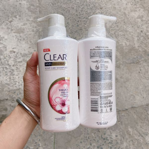 Dầu gội Clear Hoa Anh Đào 480ml