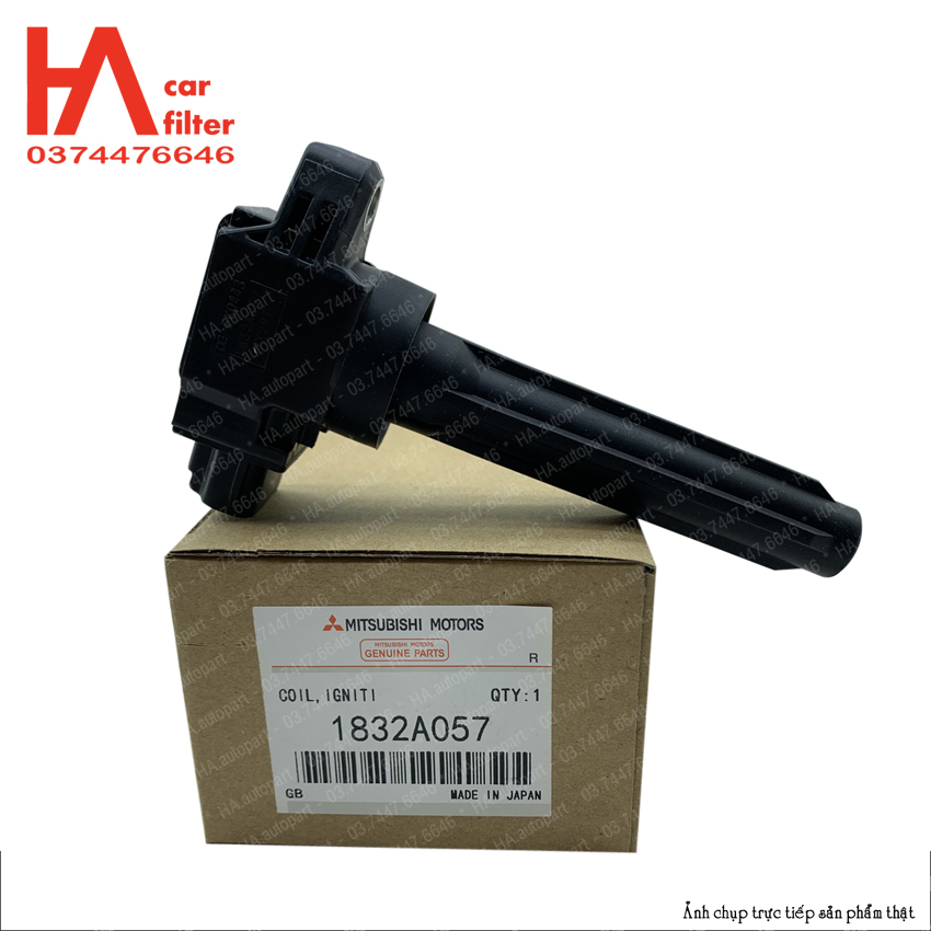 Mobin (bobin) đánh lửa Mitsubishi Mirage đời 14-19, Attrage đời 15-18 (bảo hành 6 tháng)