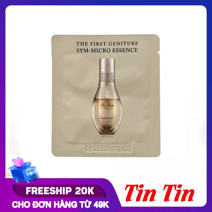 Gói Sample Tinh Chất Siêu Vi Tái Sinh Da Ohui The First Geniture Sym – Micro Essence 1ml
