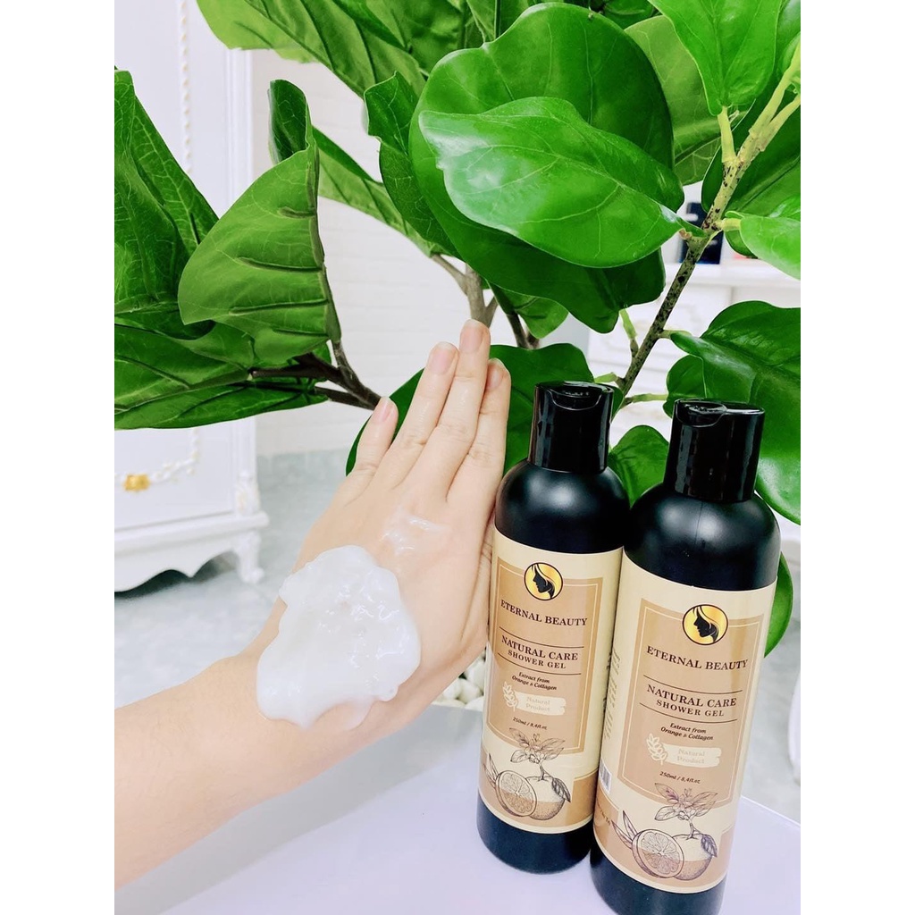 Combo 2 chai tắm trắng cam sả beauty eternal cấy trắng ủ trắng cam sả