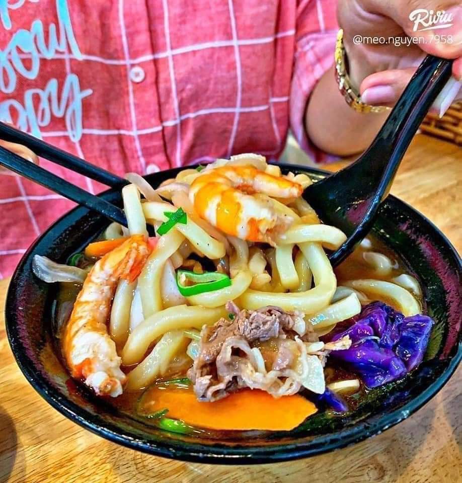 Mì Udon Yamamori Nhật Bản sợi dài