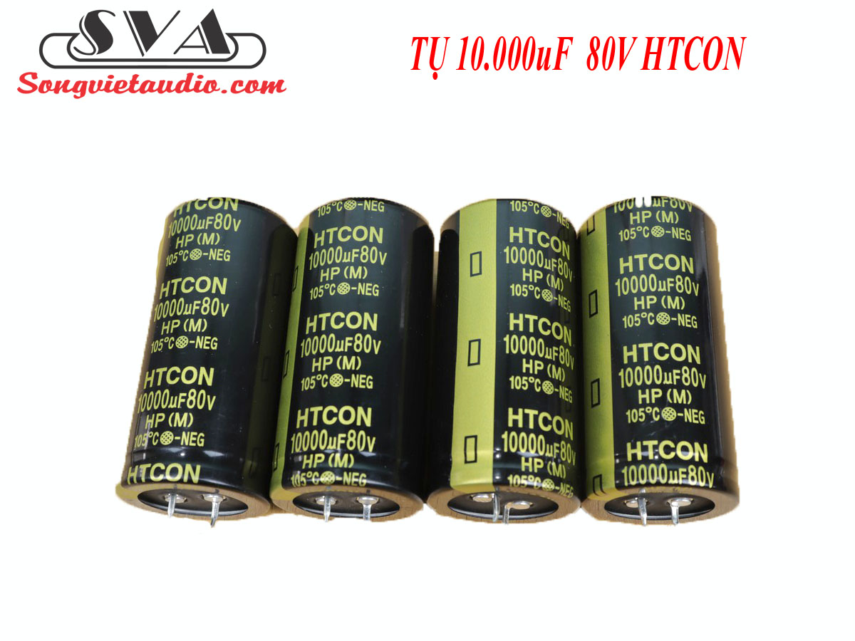TỤ NGUỒN 80V 10000 uF HÀNG NHẬP PTCON 35X70 - 1 TỤ