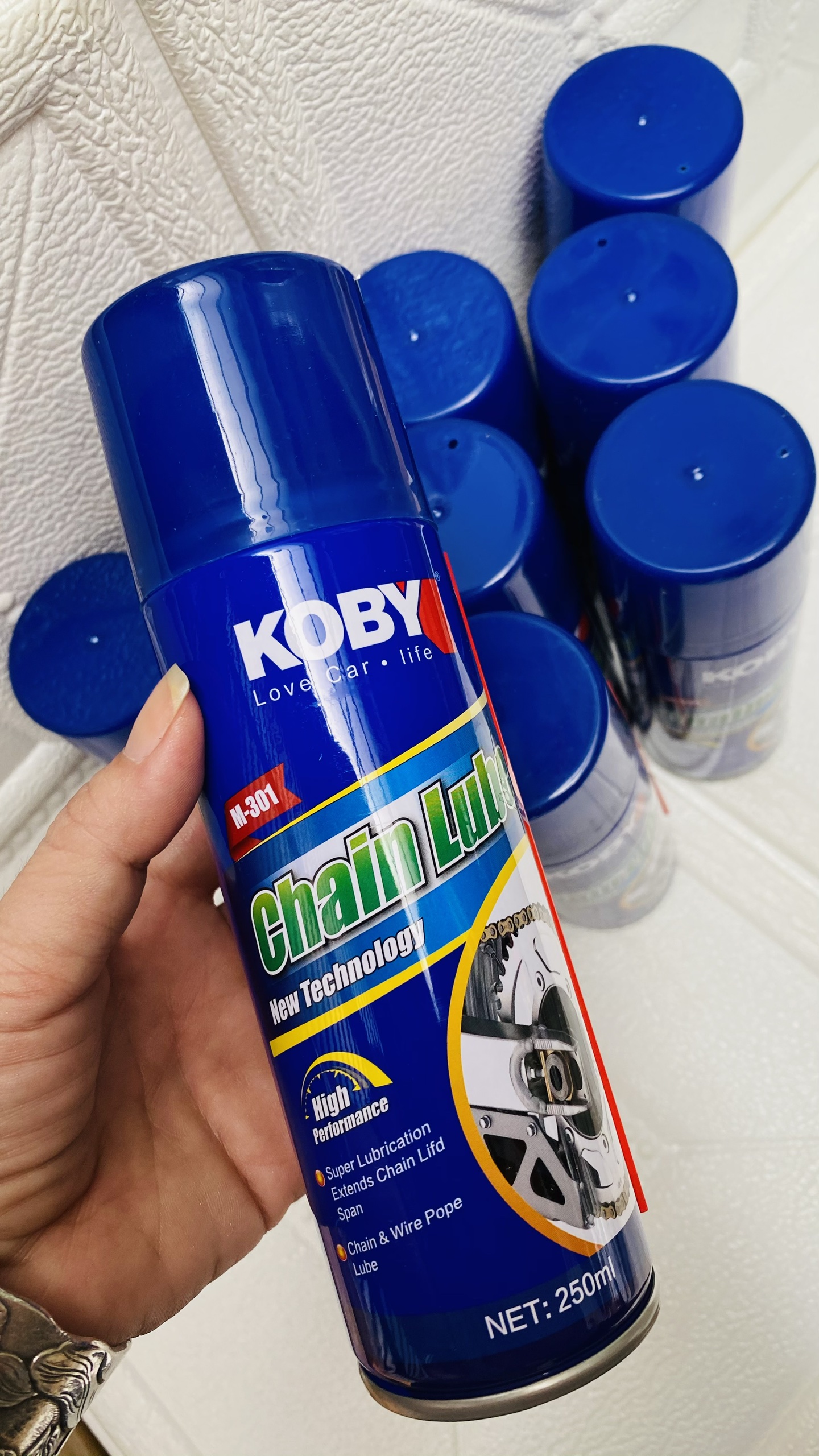 Chai Xịt Dưỡng Sên Koby 250ml