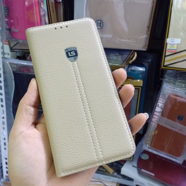 Bao Da Lishen Cho Iphone X/Xs Max Có Ngăn Cài Thẻ