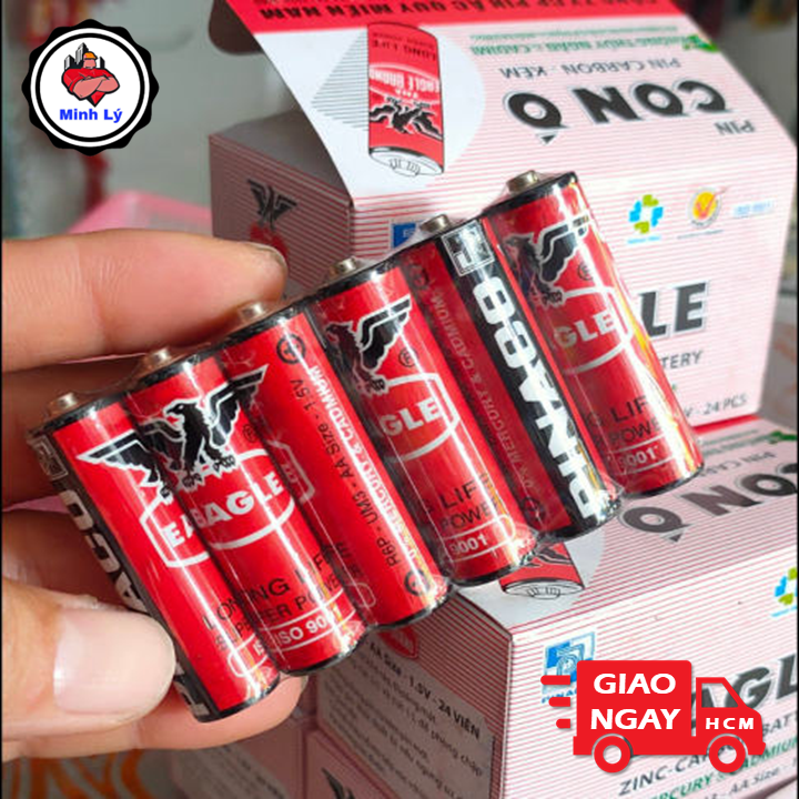 Pin AA con Ó 6 viên