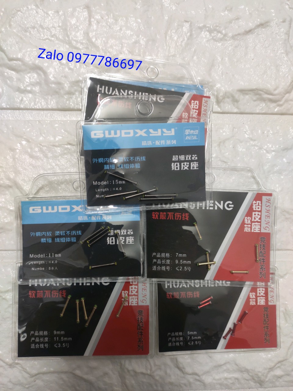 thanh quấn chì chạy chuyên câu đài vỉ 5 chiếc