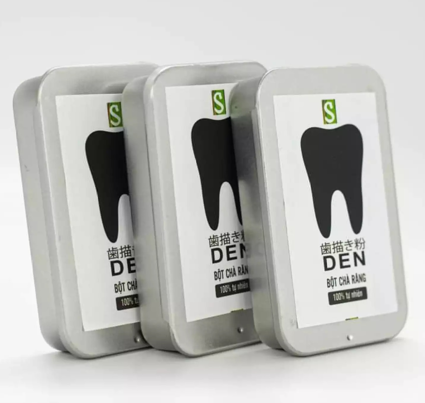 Bột Chà Răng Than Hoạt Tính - DEN (sạch răng, trắng răng)