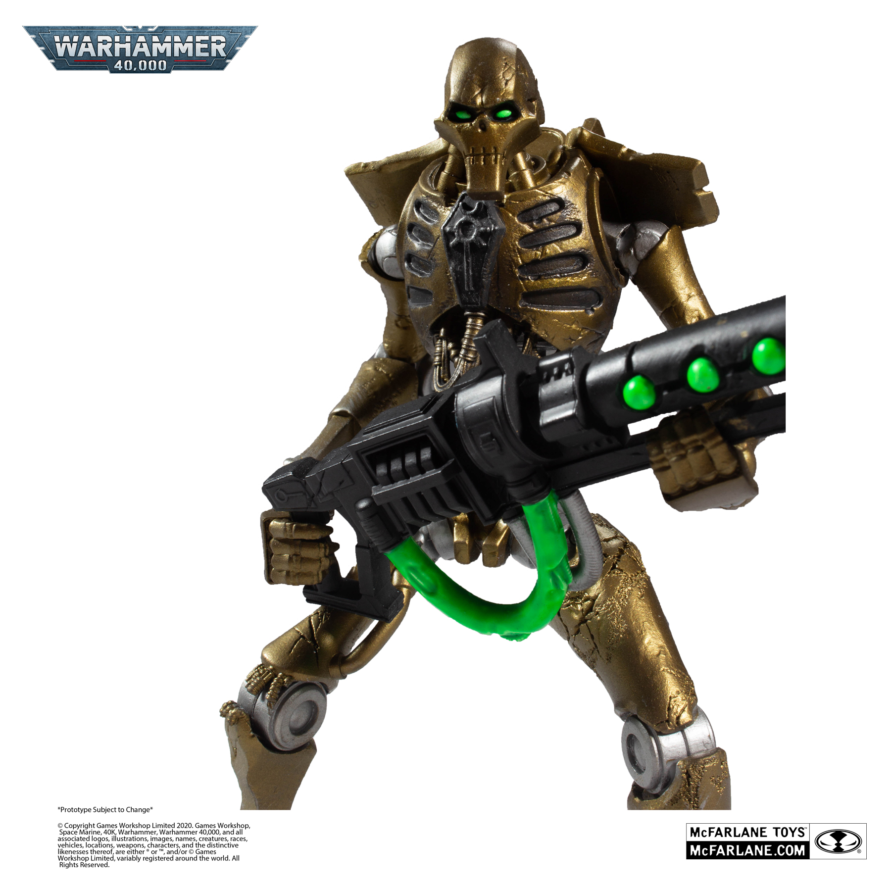 (FMSHOPVN) MÔ HÌNH CHÍNH HÃNG MCFARLANE NECRON WARRIOR WARHAMMER 40000