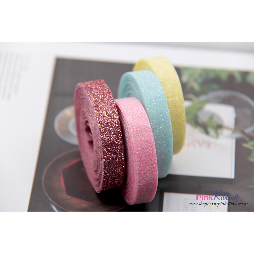 Cuộn 4M - Dây nhũ 1cm loại mỏng