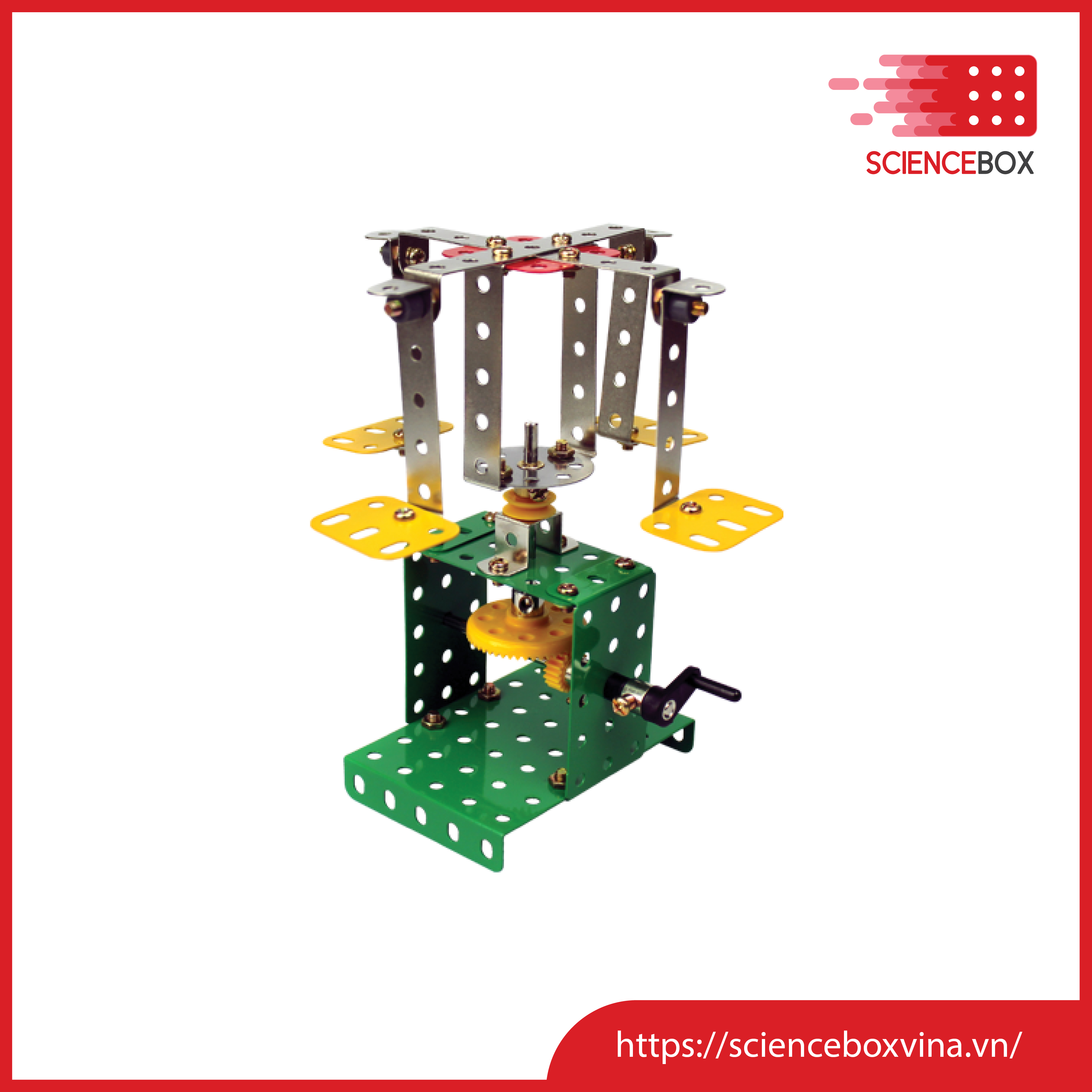 Đồ Chơi Lắp Ráp Kỹ Thuật Cơ Bản - SCIENCEBOX Basic - Nhập khẩu HÀN QUỐC