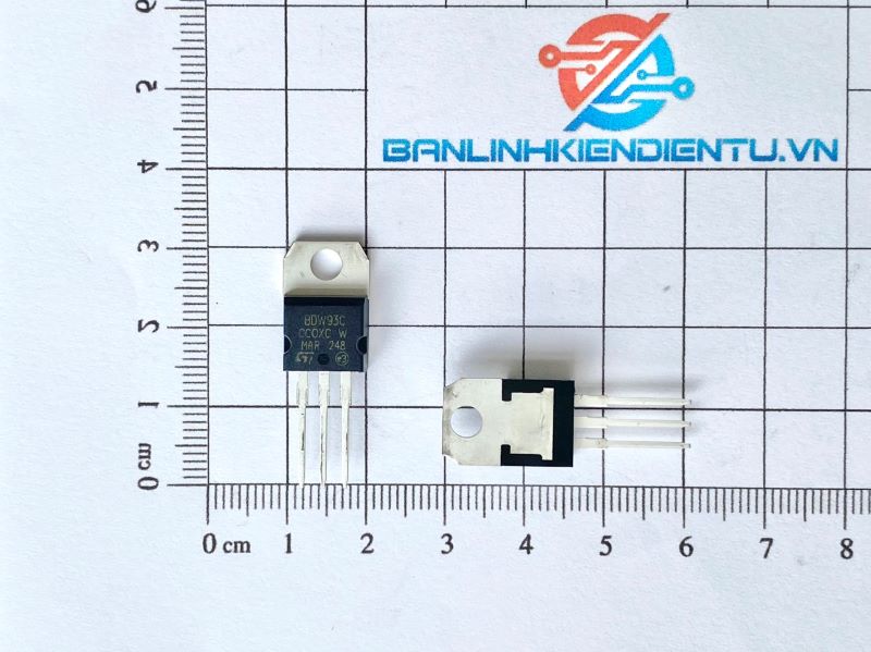 Bdw93c bdw93 12a-100v darlington transistor n to-220