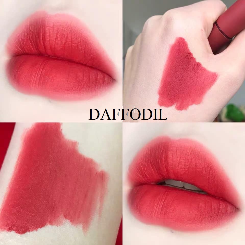 Son 3CE velvet lip tint màu đỏ đất Daffodil