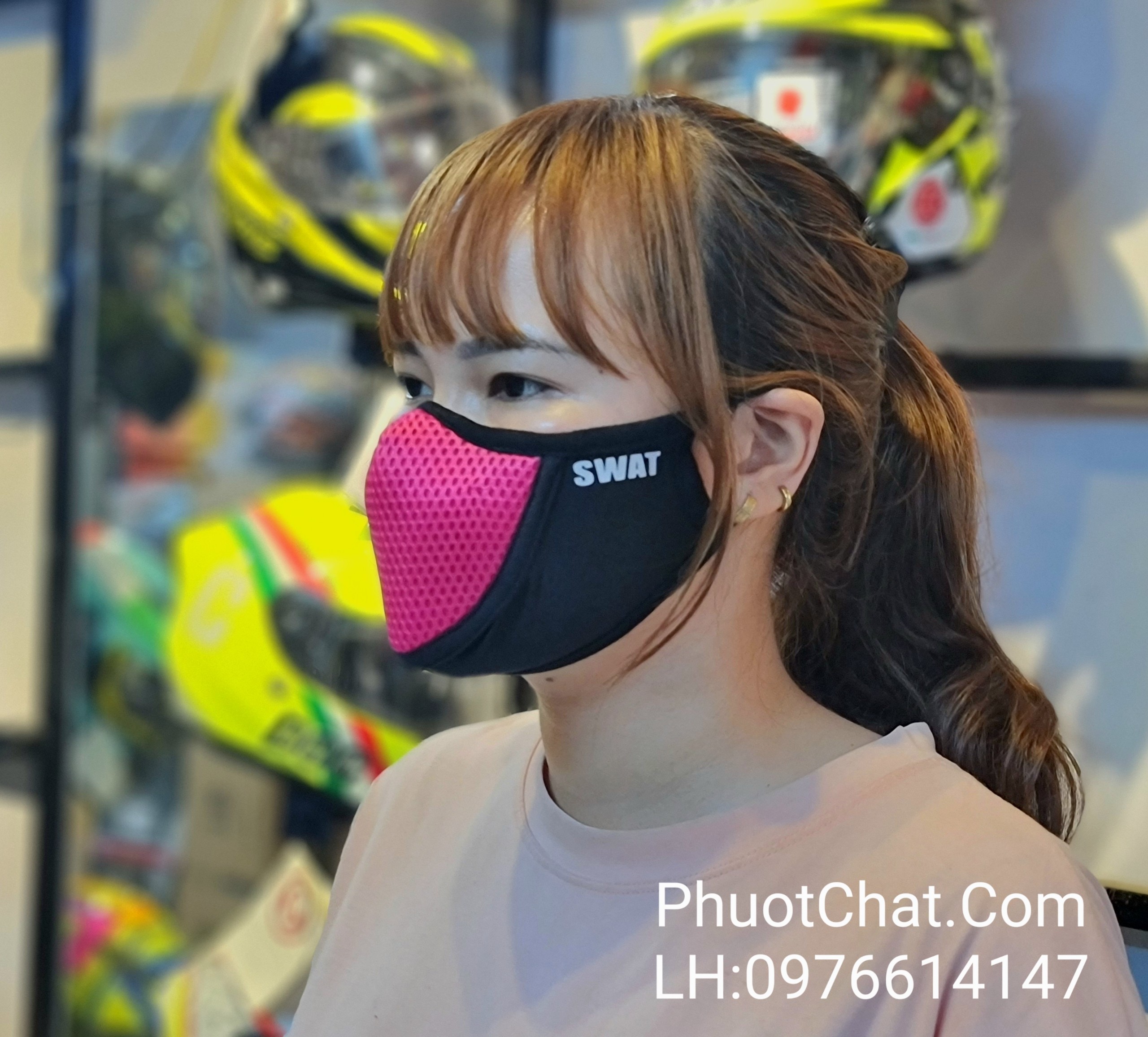 Khăn phượt SWAT X1 phối lưới chống bụi