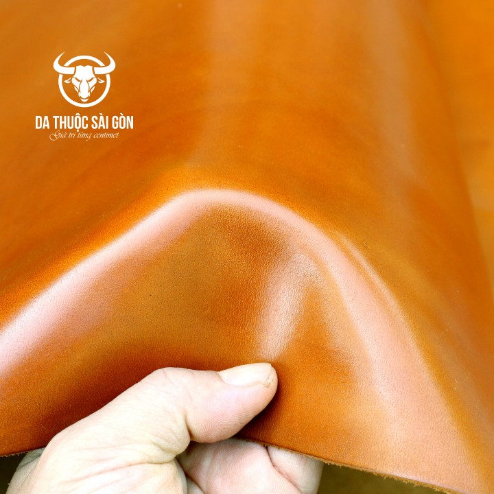 Da pullup cao cấp màu vàng bò thương hiệu Da Thuộc Sài Gòn