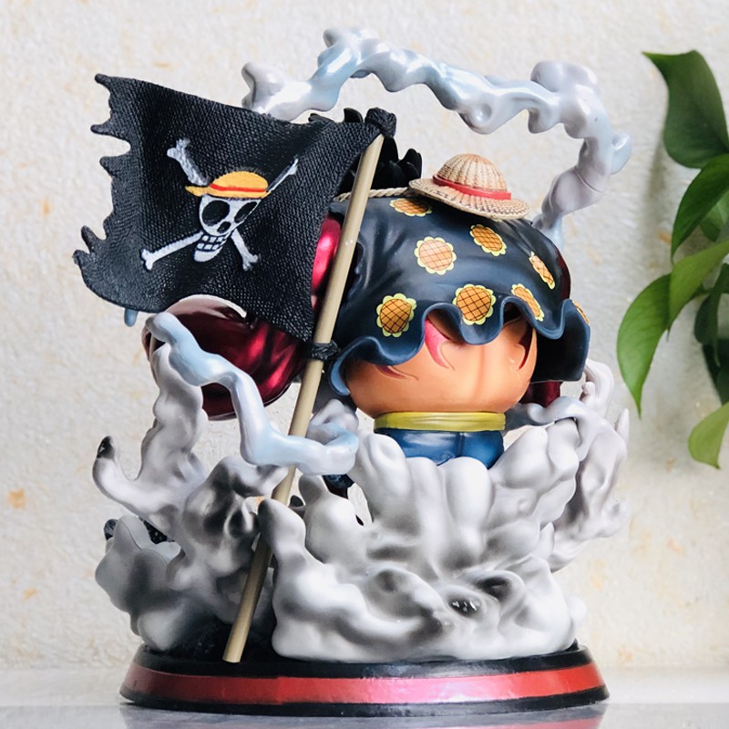 ?Xả Kho?Mô hình mũ rơm luffy gear 4 (one piece)