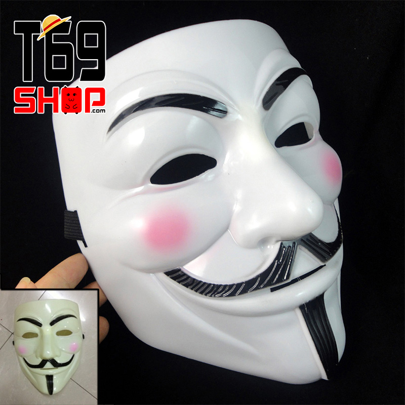 Mặt nạ Guy Fawkes - Hacker Anonymous [T69 Shop]