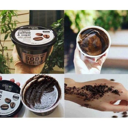 Muối Cà Phê Tẩy Tế Bào Chết Body Scrub 250ml